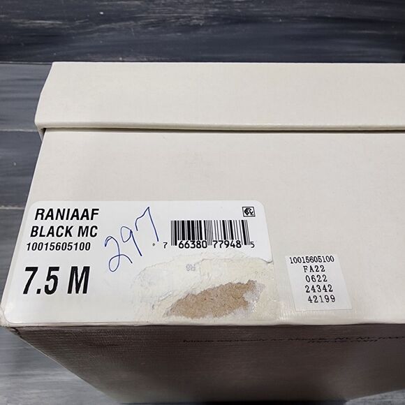 Style&co Raniaa Booties Black Block Heel Slip On Ankle Boots 7.5 M - Picture 11 of 12